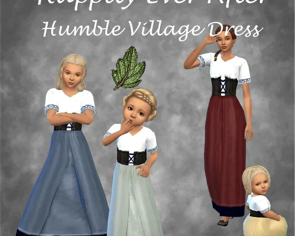 Happily Ever After - Humble Village Dress