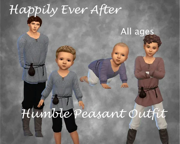 Happily Ever After - Humble Peasant Outfit for All Ages