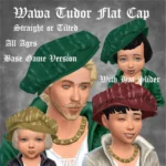 Wawa Tudor Flat Cap Two Versions