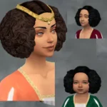 TSM Big Circle Hair All Ages 2 versions + Overlay
