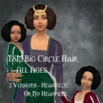 TSM Big Circle Hair All Ages 2 versions + Overlay