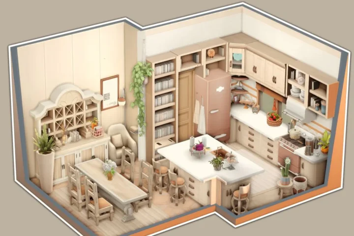 Beige Kitchen