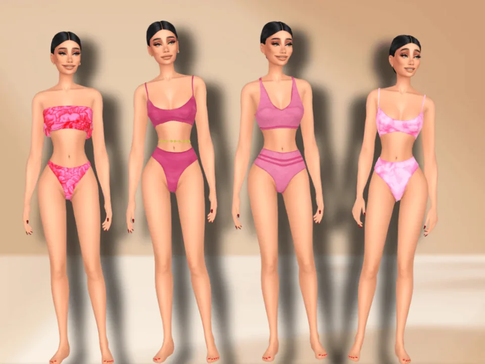 BIKINI SET / 4 ITEMS