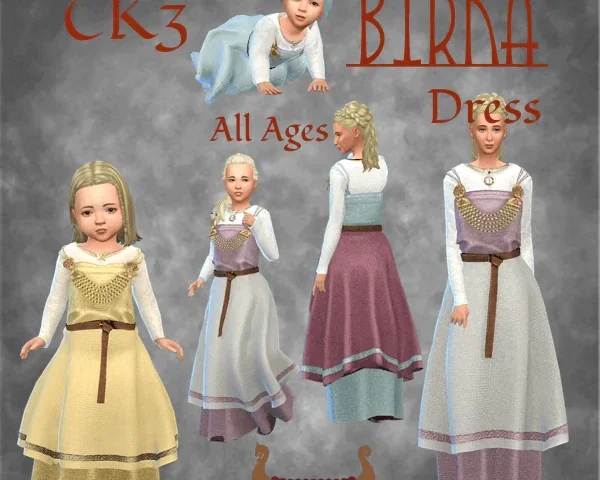 CK3 Norse Dress Birka for all ages