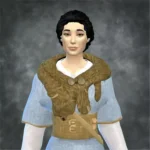 CK3 Norse Birka Fur Cape Accessory