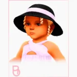 Infant Black Hat - Family Trip Outfits - 3 versions
