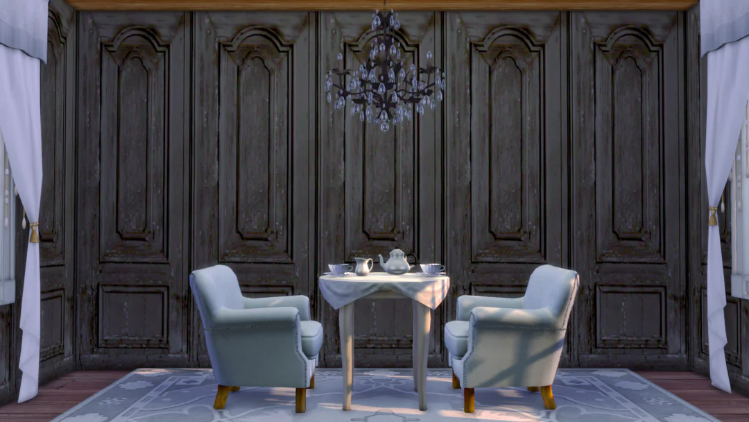 Rustic wooden panel wall by pocci