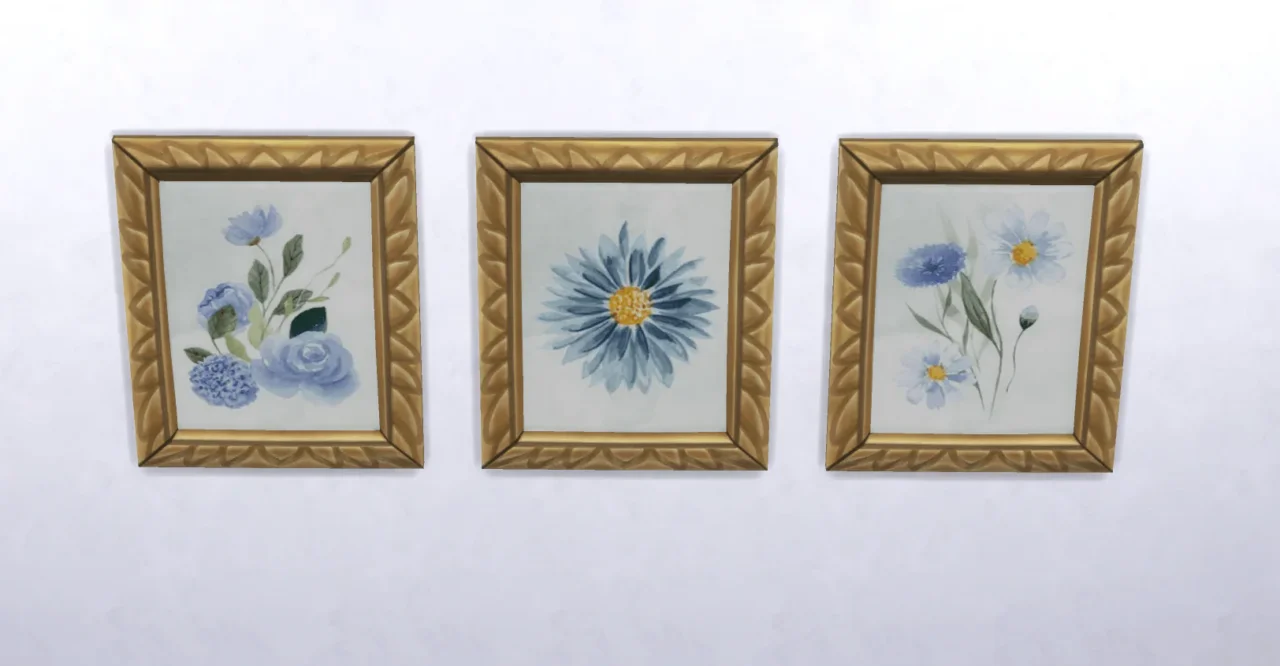 Blue Flowers by Snotra902