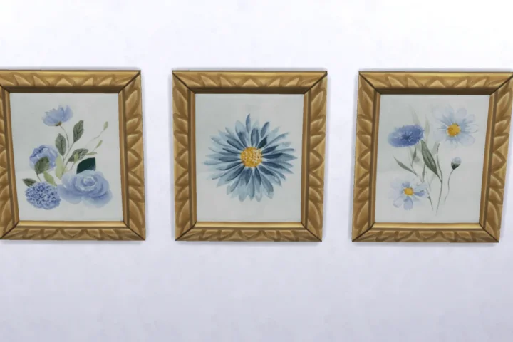 Blue Flowers by Snotra902