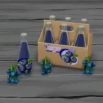 Blueberry Fizzy Juice