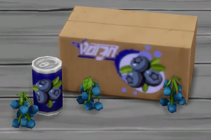 Blueberry Fizzy Seltzer