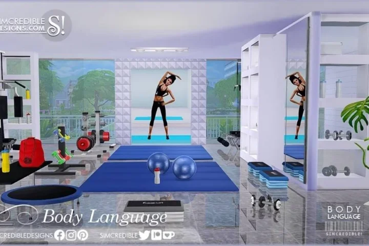 Body Language 💪🏋 - Gym decor set