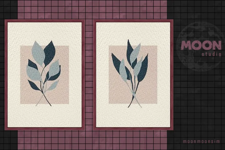 Navy blue wall art #1