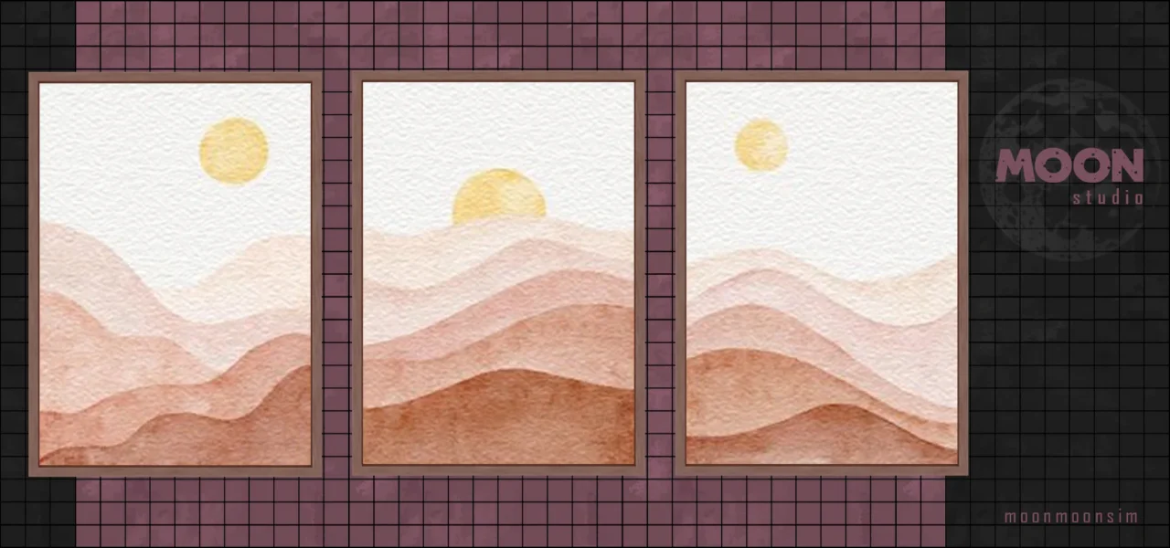 Mountain landscape wall art #1