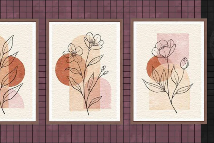Boho nature wall art #2