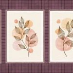 Boho nature wall art #1