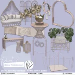 Boho wedding set part 2 (2022)