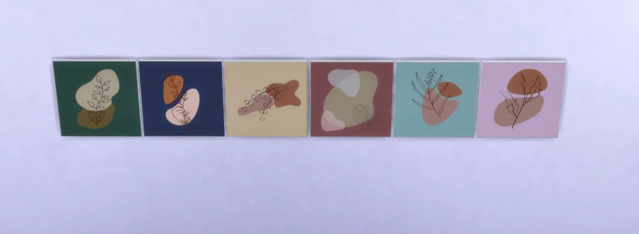 Boho Square Paintings