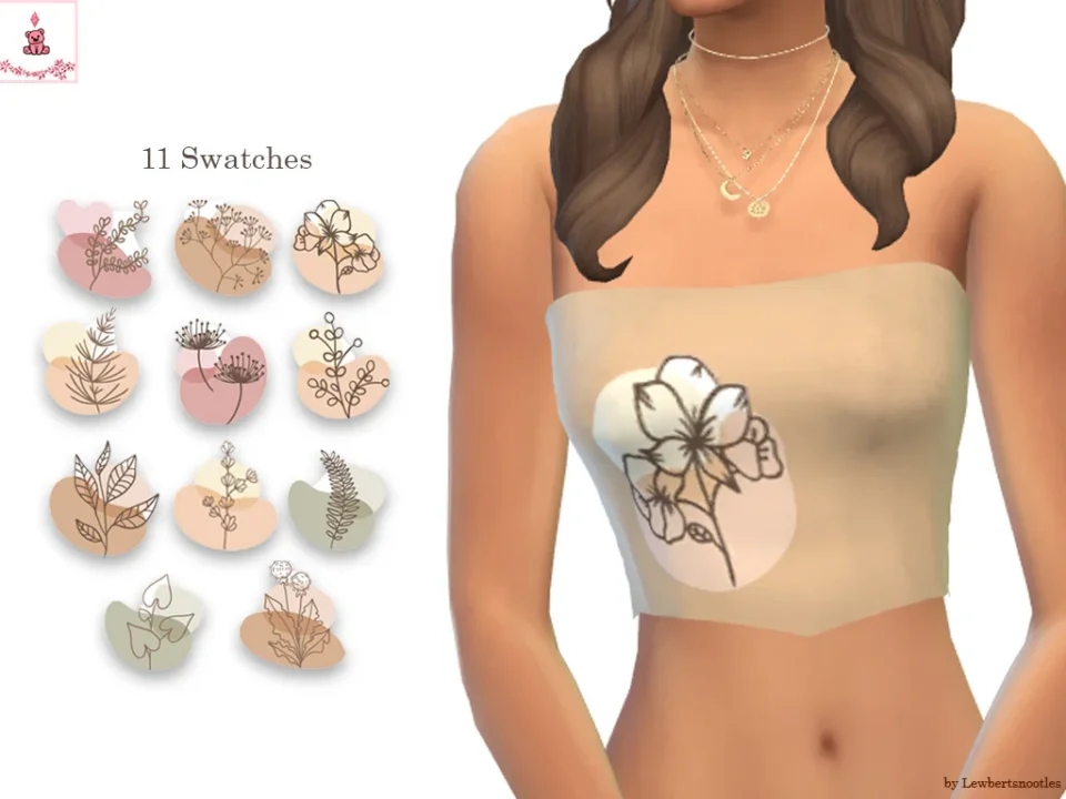 Boho Tube Top