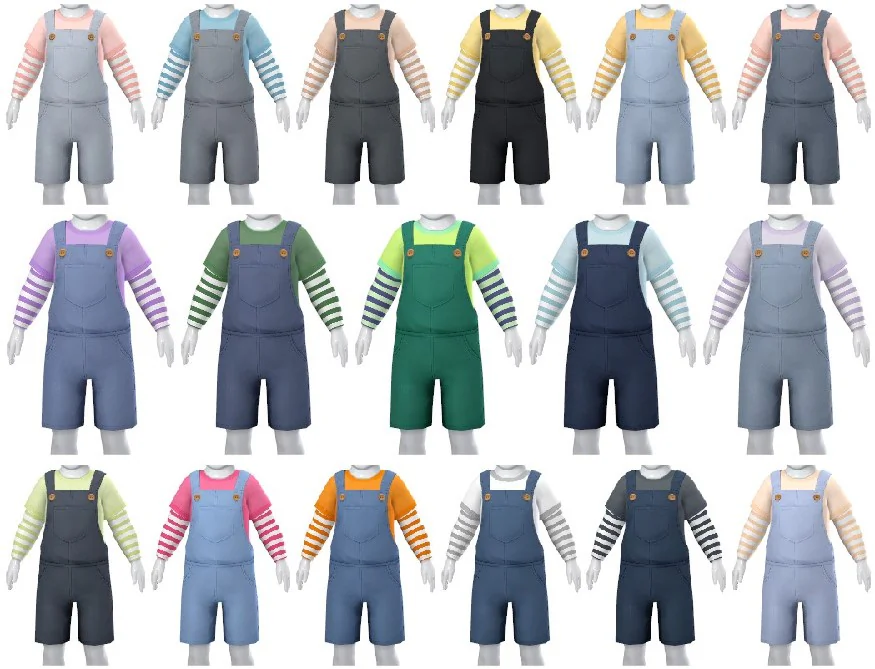 BONNIE - toddler overalls