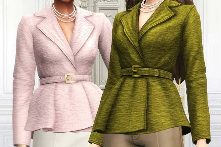 JENNA Bouclé Tailored Blazer