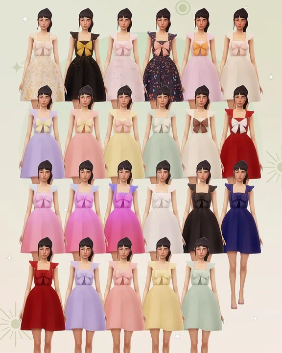 Bow dress