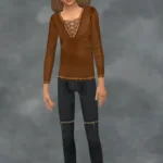 Basic Medieval Peasant Dress for all ages + tops, separated skirt