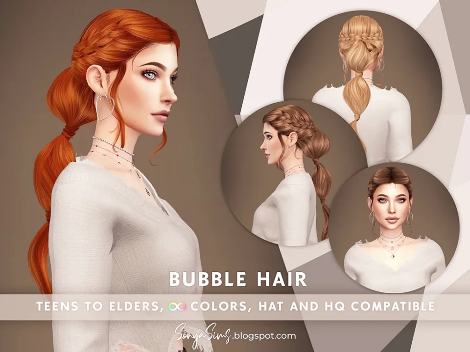 SONYASIMS - Bubble Hair