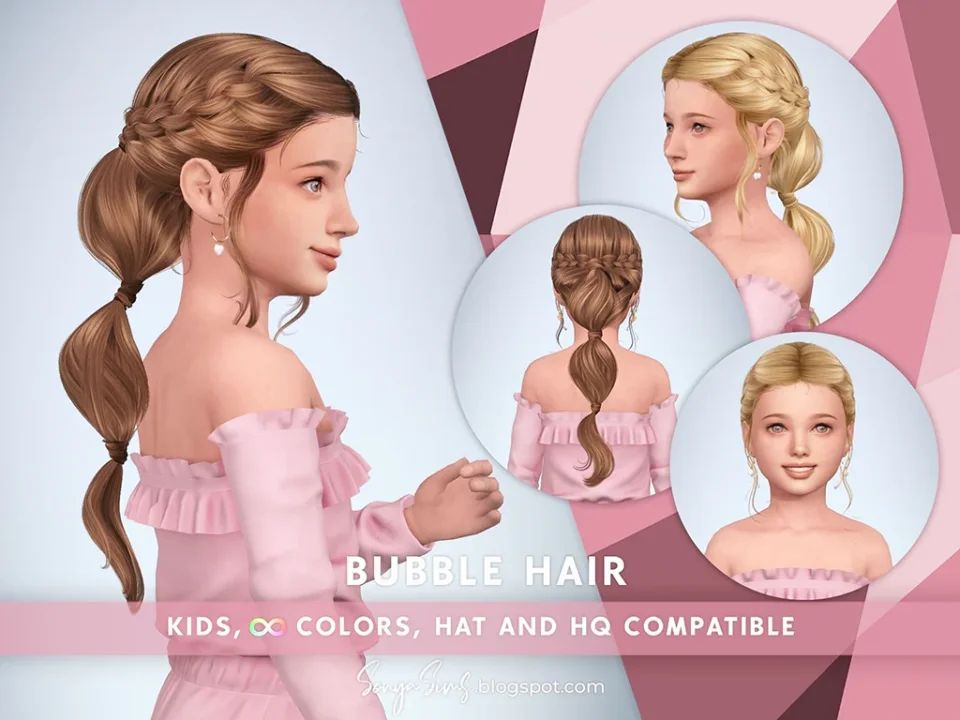 SONYASIMS - BUBBLE HAIR KIDS