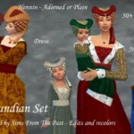 Burgundian Set for all ages
