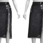 Winter City - Frost Denim Skirt Set