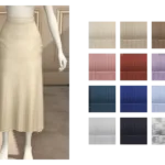 Basic VI - Crème Knit Sweater & Skirt