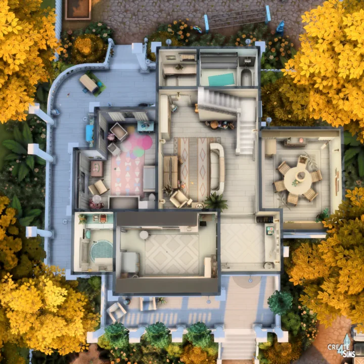 Single Mom Fall House