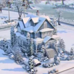 Blue Christmas Cottage