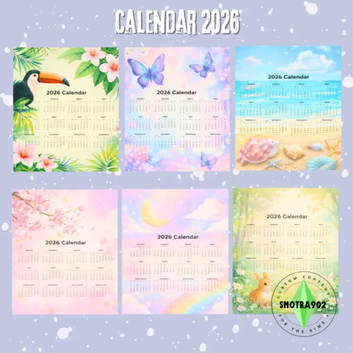 Calendar 2026