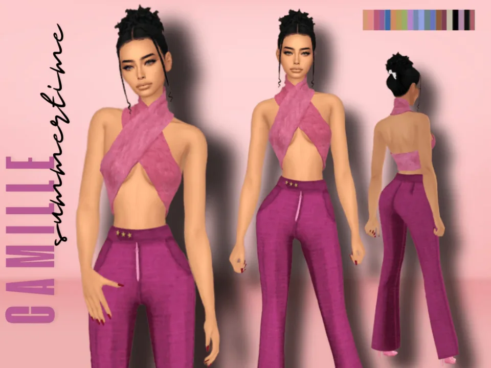 CAMILLE SUMMERTIME mesh edited