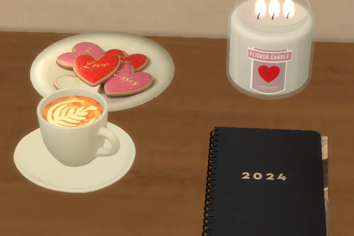 Flicker candle - Love is in the air