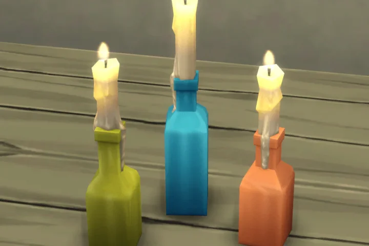 Candles in a Bottle