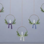 Hanging Candle Wreaths