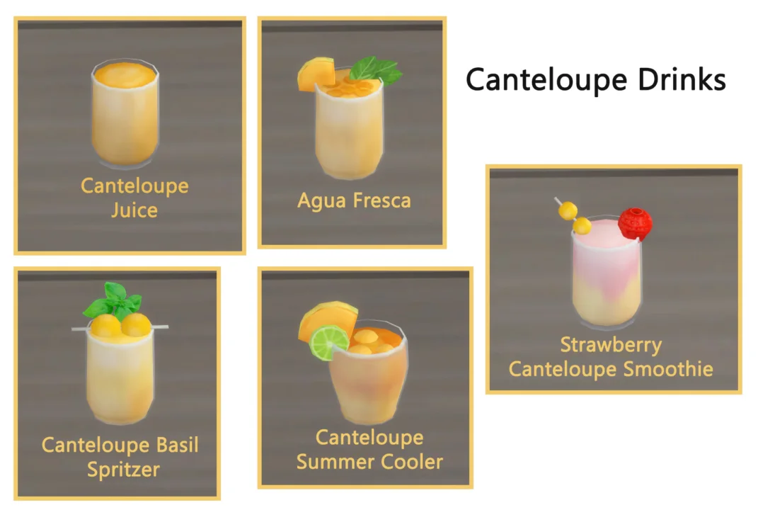 HARVESTABLE CANTELOUPE SET