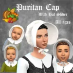 Puritan Cap with Hat Sliders