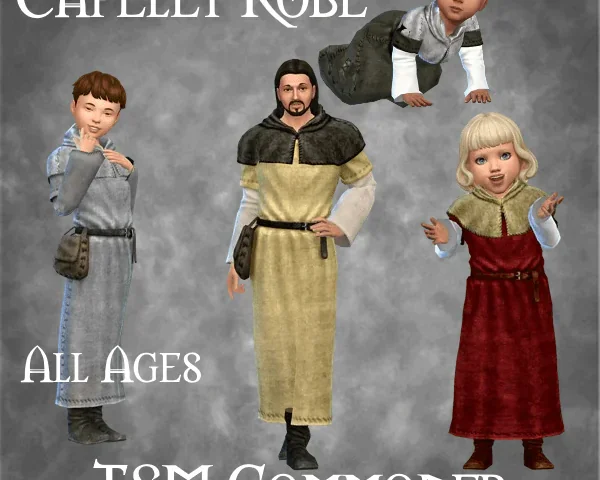 TSM Capelet Robe for All Ages