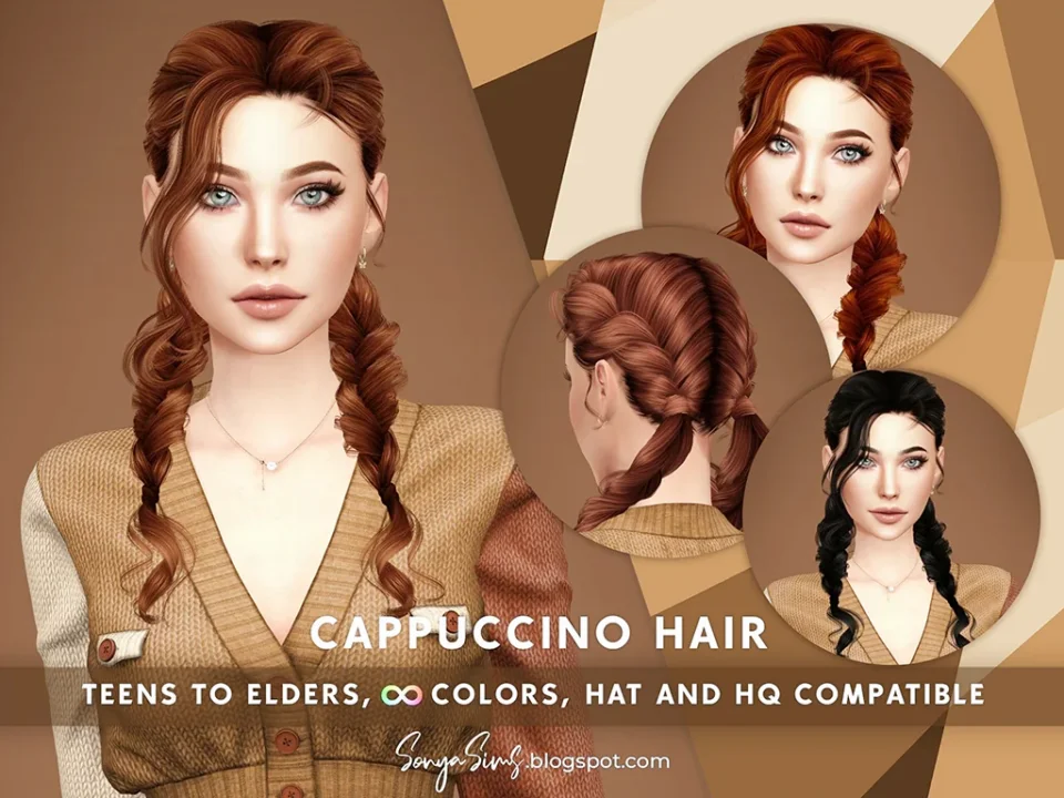 SONYASIMS - CAPPUCCINO HAIR