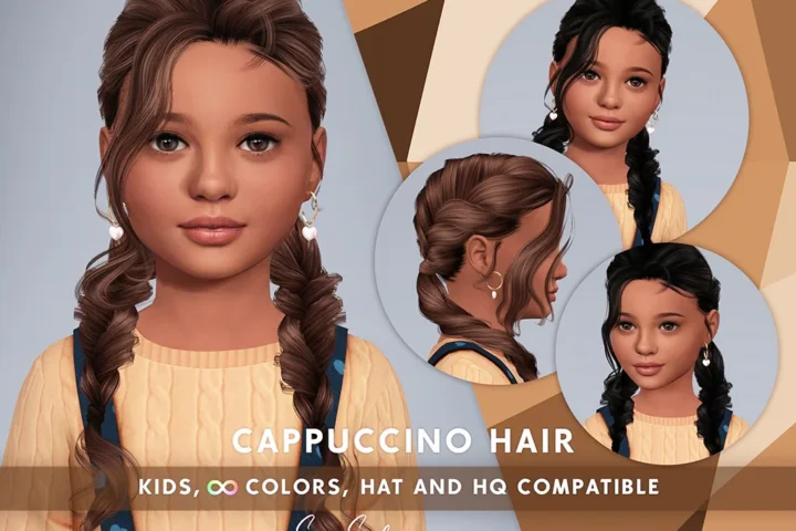 SONYASIMS - CAPPUCCINO HAIR KIDS