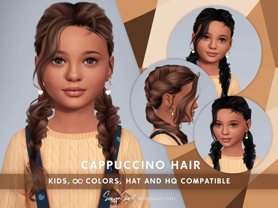 SONYASIMS - CAPPUCCINO HAIR KIDS