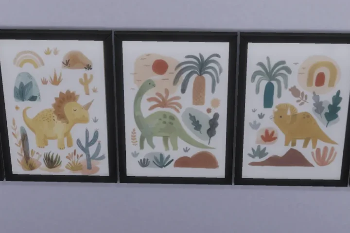 Baby aquarelle paintings