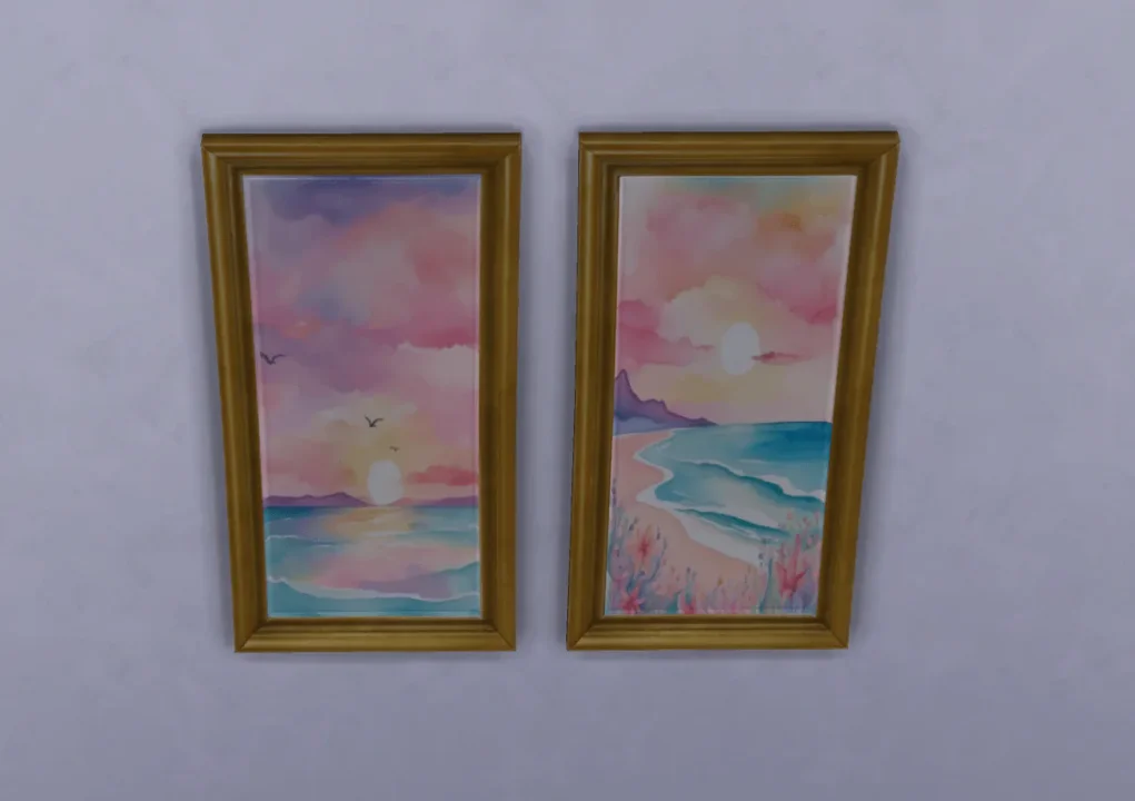 Pastel landscape