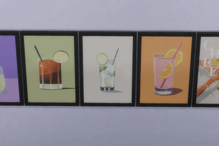 Drinks paintings