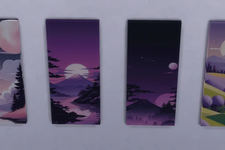 Purple Landscape