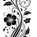 B&W Wall Decal